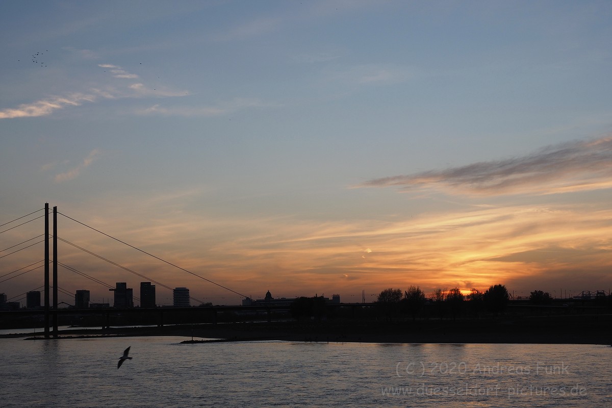 Düsseldorf im Herbst 2020