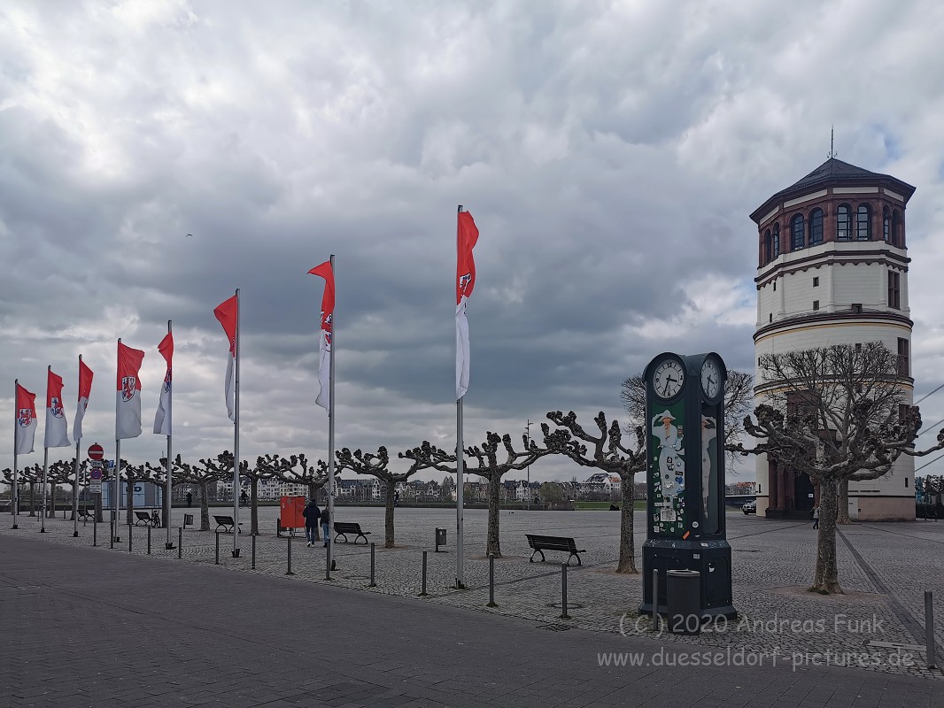 Düsseldorf City April 2020 Coronazeit  