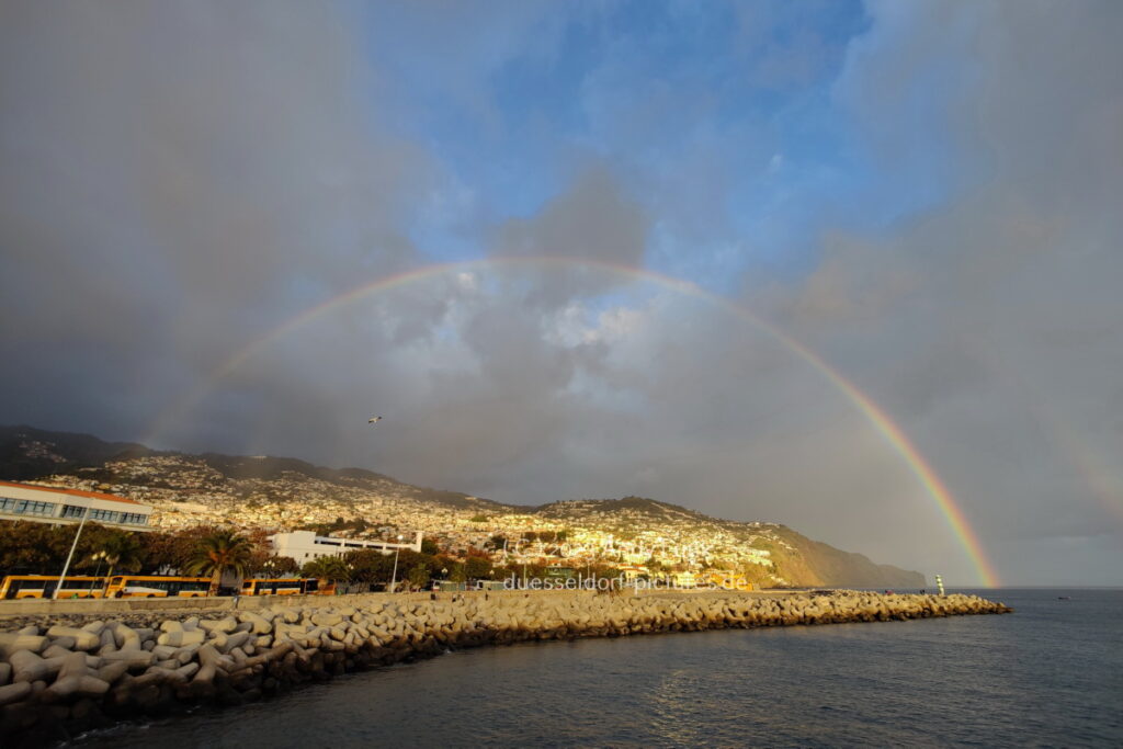 Madeira Funchal Regenbogen